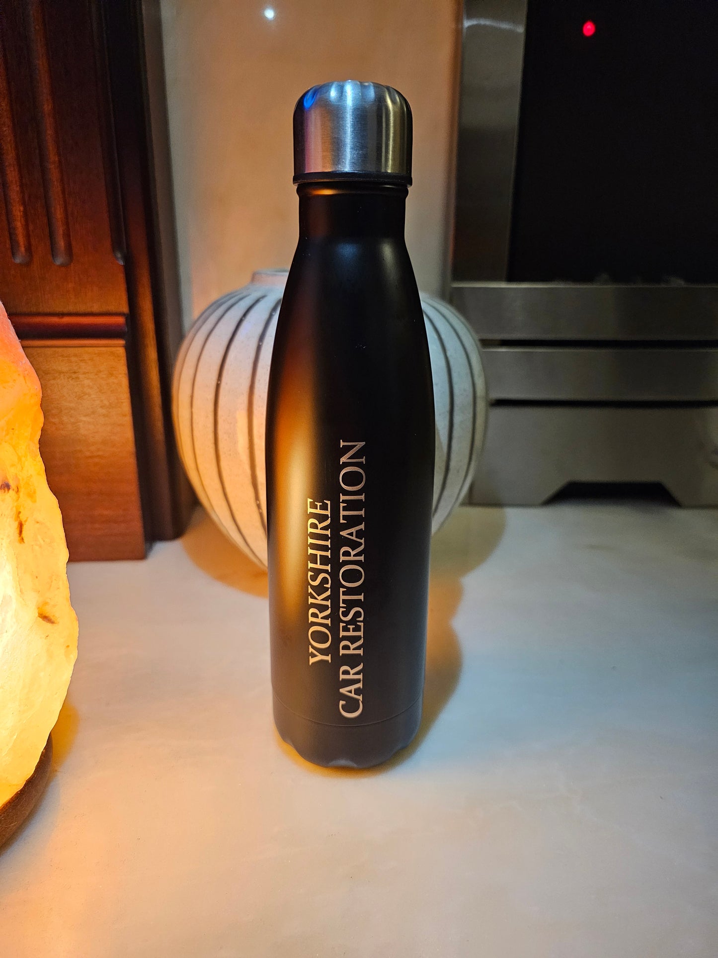 Yorkshire Car Restoration Engraved Flask